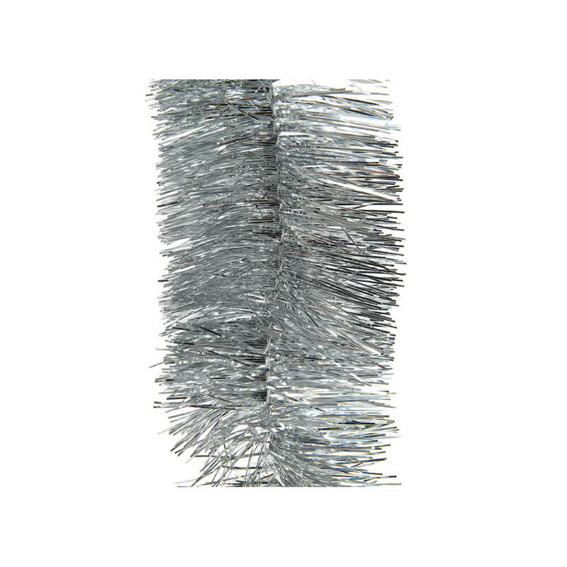 Espumillon Brillante Plateado Ø7,5x270cm