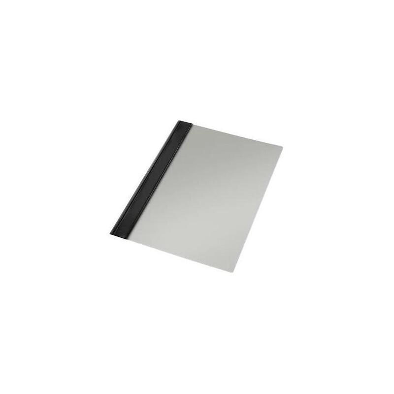 Esselte Dossier Fástener Mod 126 Pvc Rígido 150 Micras A4 Negro - Caja De 50u