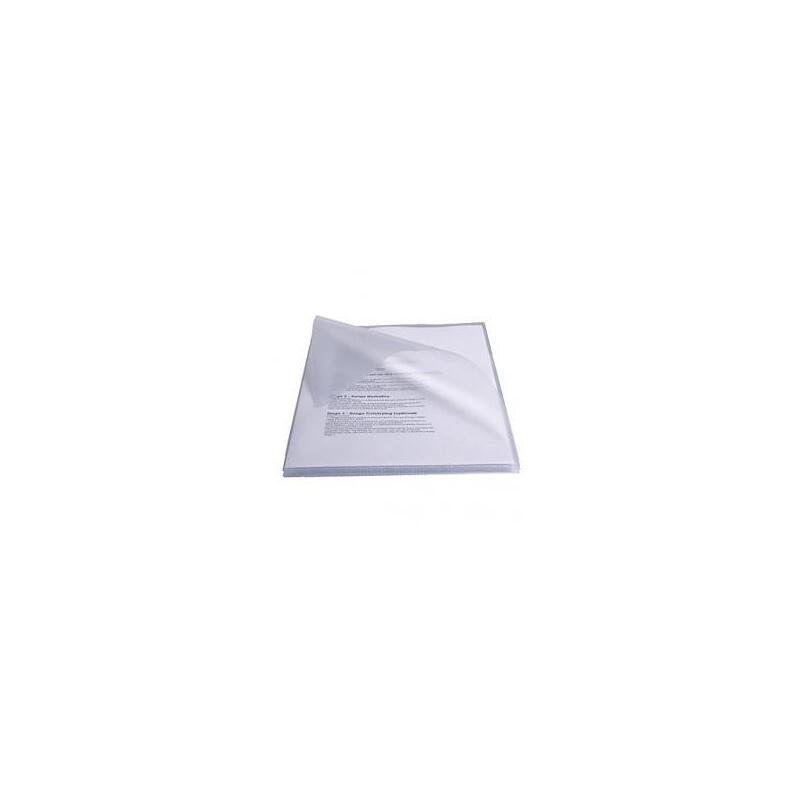 Esselte Dossier Uñero Pvc Cristal 250 Micras Folio Transparente - Caja De 50u