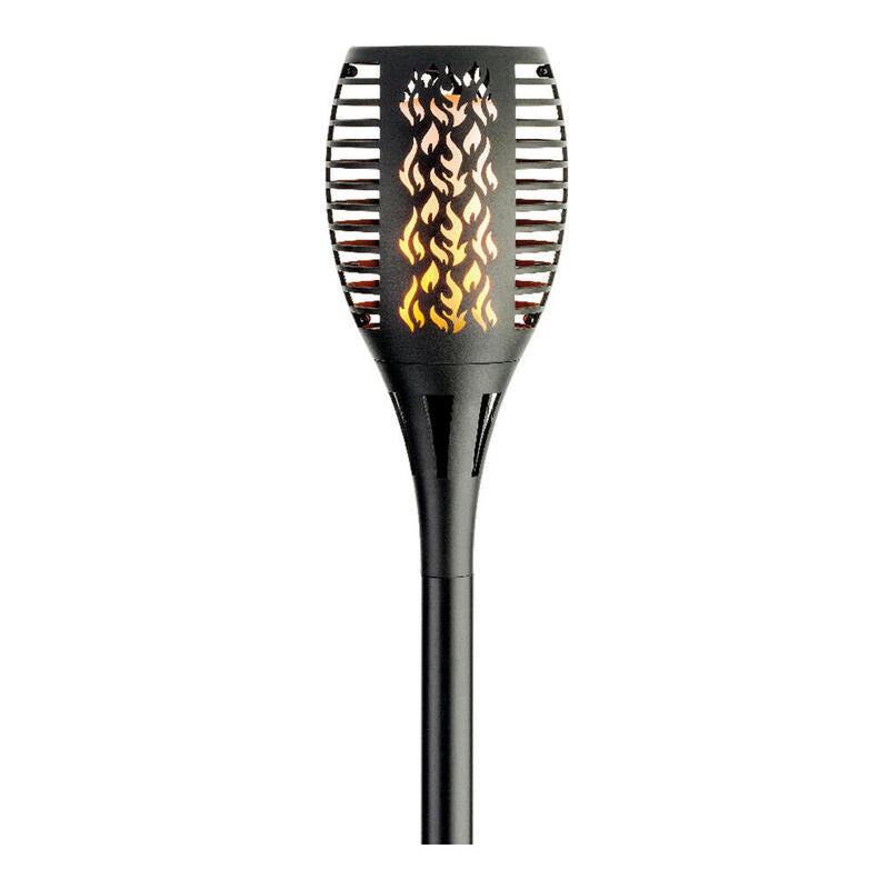 Estaca Solar Efecto Fuego 12x61,5cm 72l