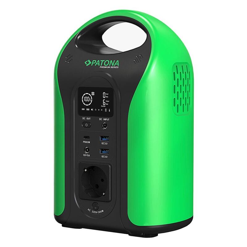 Estación De Alimentación Portátil Patona Platinum 300w 283wh Pd60w Usb5v/3a Dc12/5a