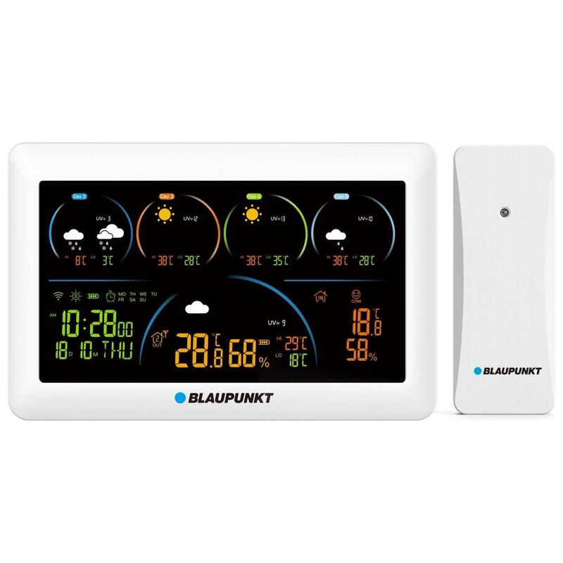 Estación Meteorológica Blaupunkt Con 1 Sensor Externo Ws50wh App