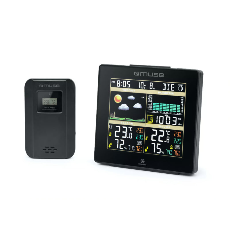 Estación Meteorológica Muse M-085 Ws, Negra