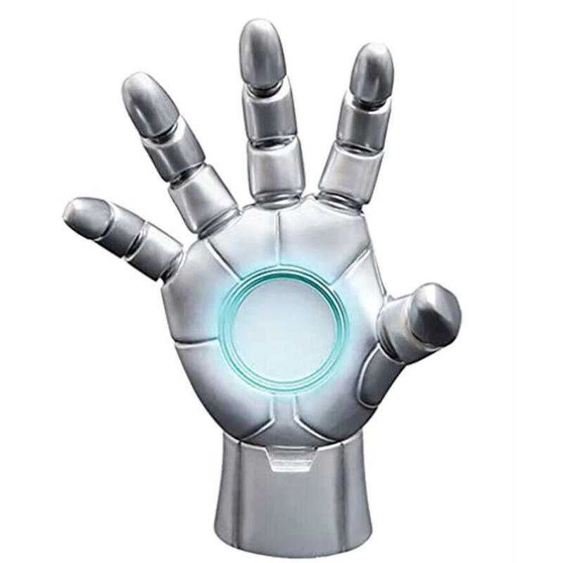Estatua Heroic Hans Grey Armor Iron Man Marvel 23cm
