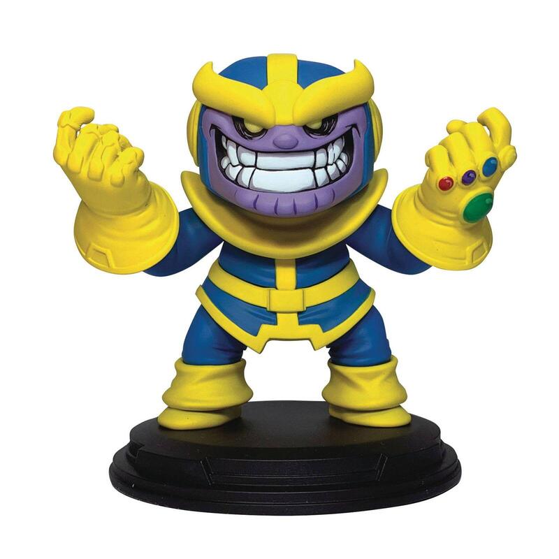 Estatua Thanos Estatua Resina 10 Cm Marvel Animated