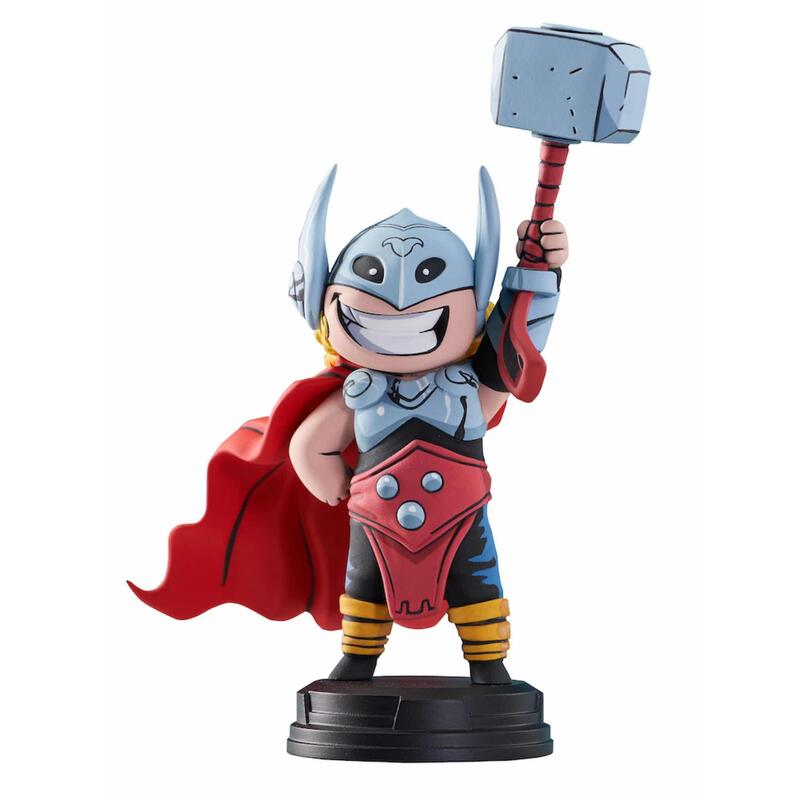 Estatua Thor Estatua Resina 13 Cm Marvel Animated Style