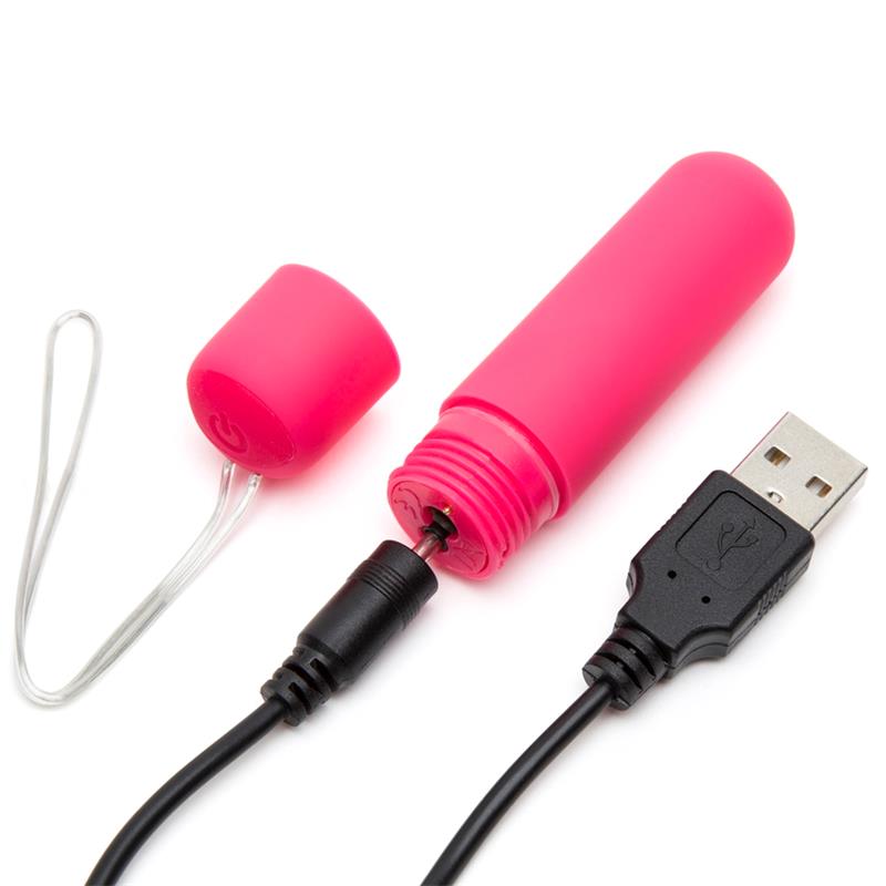 Estimuador De Braguita Control Remoto Plus Usb Rosa