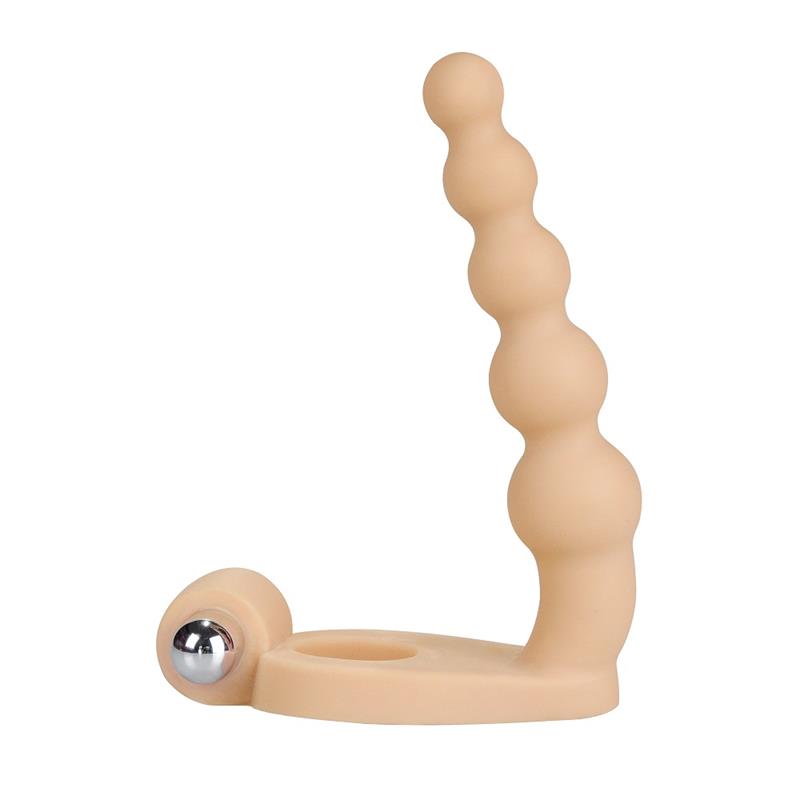 Estimulador Anal The Ultra Soft Bead 6.5 Con Vibración Natural