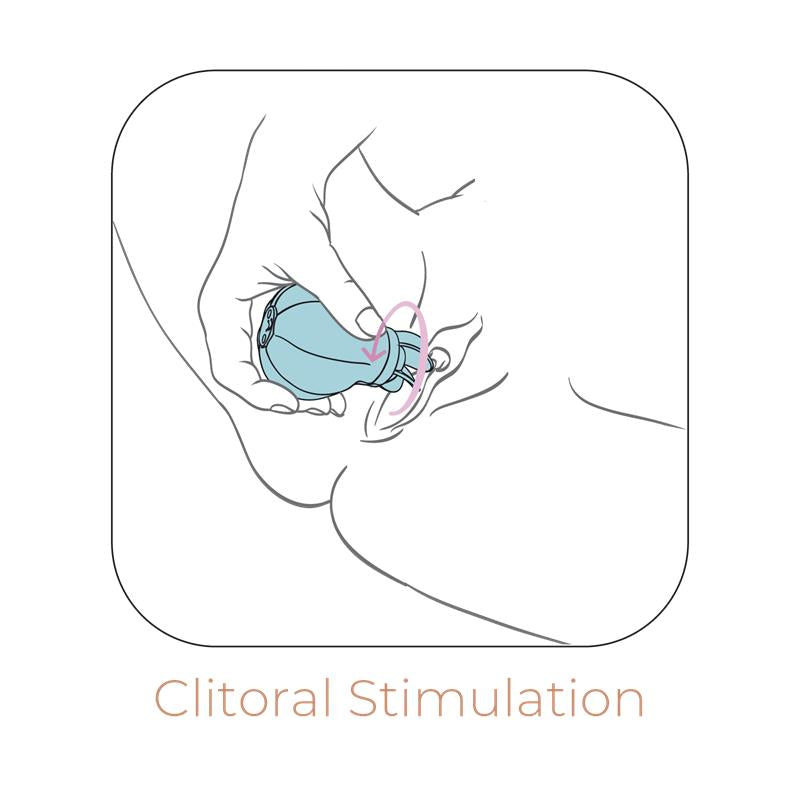 Adrien Lastic - Caress Estimulador Clitoris Azul