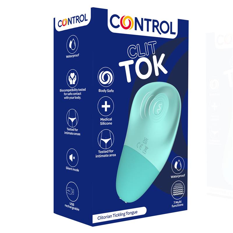 Control - Clit Tok Lengua Estimuladora De Clítoris Recargable