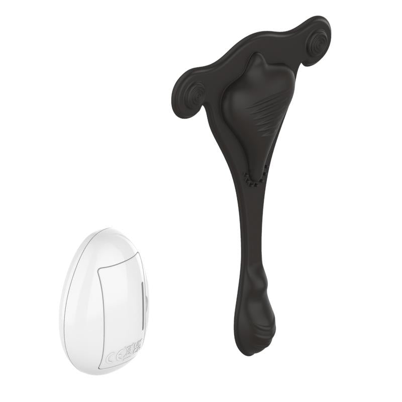 Estimulador De Braguita Con Control Remoto Usb Negro