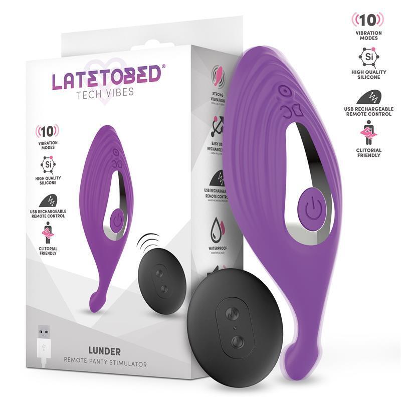 Estimulador De Braguita Lunder Con Control Remoto Usb