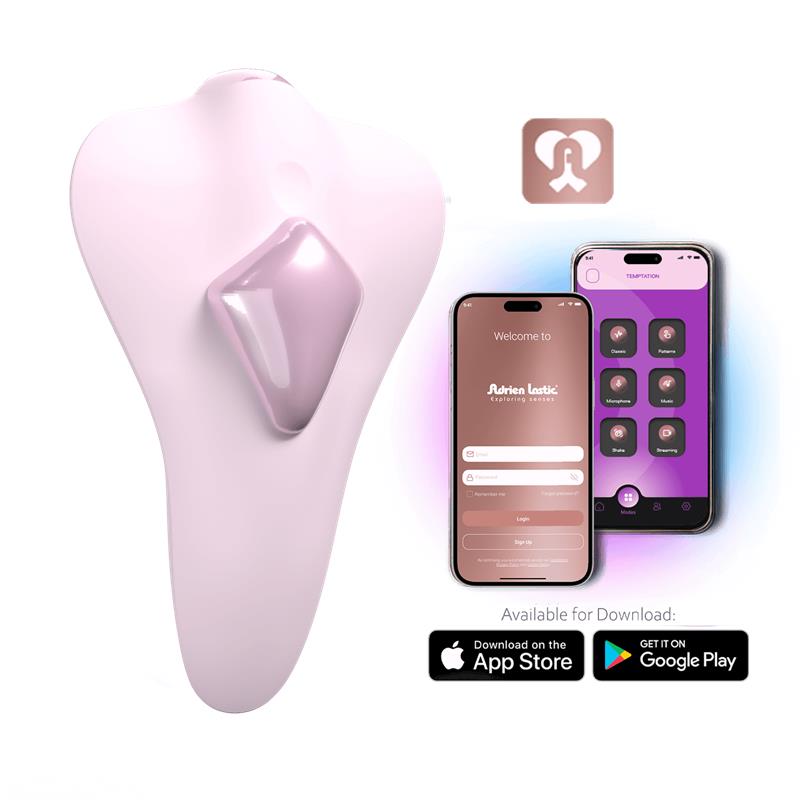 Adrien Lastic - Temptation Estimulador Clitoris Rosa - App Gratuita