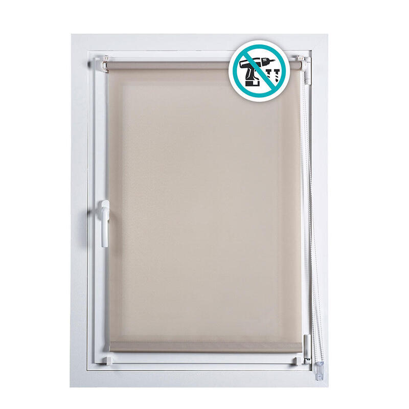 Estor Enrollable Clip&Fix 90x180cm Piedra Stor Planet