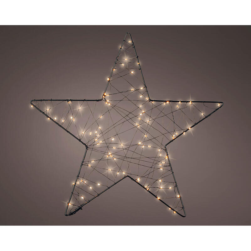Estrella De Malla Micro Led, Ø38cm. Lumineo