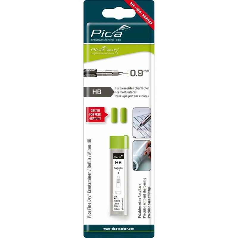 Estuche De 24 Minas De Grafito 0,9 Hb Fine Dry En Blister