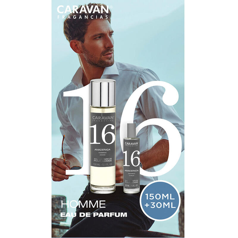 Estuche Eau De Parfum Caravan Nº 16, 150 + 30 Ml Señor
