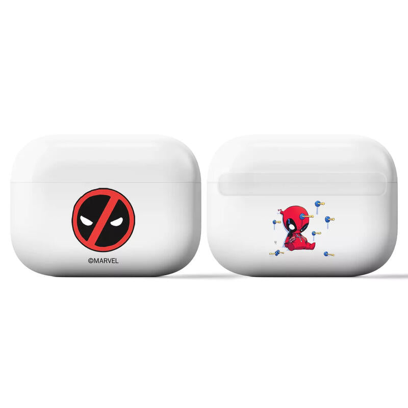 Estuche Protector Airpods Pro Deadpool Blanco Estuche Protector Airpods Pro