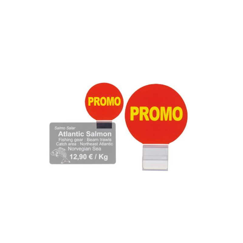 Etiqueta Promo Con Soporte Para Tarjetas Edikio Pricetag - Pack X25