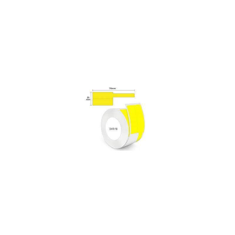 Etiquetas Térmicas Niimbot R25*78-90 Amarillo