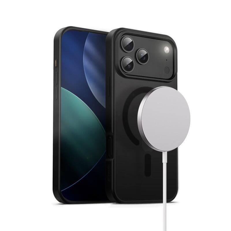 Etui Hybrid Frost Mag Cover Iphone 17 Pro Max Magsafe Czarne