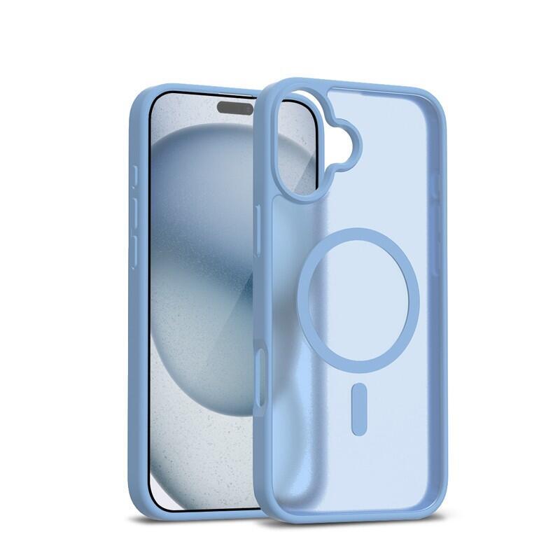 Etui Hybrid Matte Magnetic Etui Magsafe Iphone 17 Azule