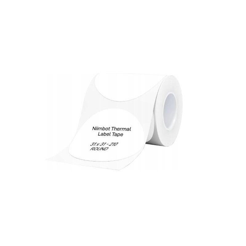 Etykiety Termiczne Niimbot T31*31 Round -210white