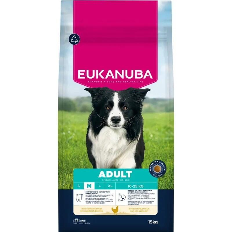 Eukanuba Karma Sucha Para Perro Srednie Rasy Kurczak 15 Kg