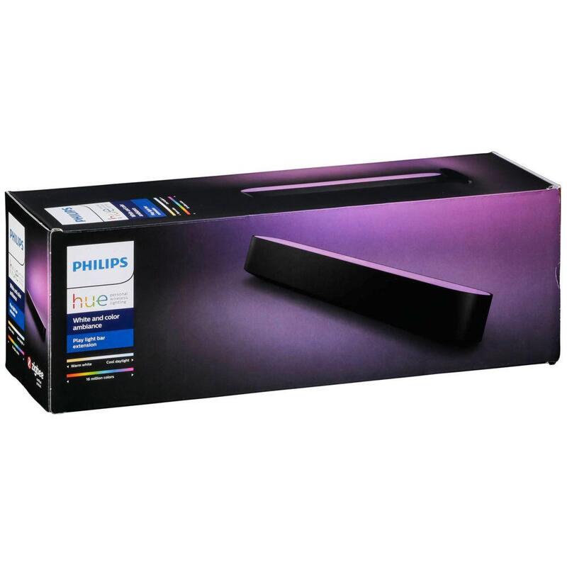 Extensión De Barra De Luces Led Philips Hue Play Negro