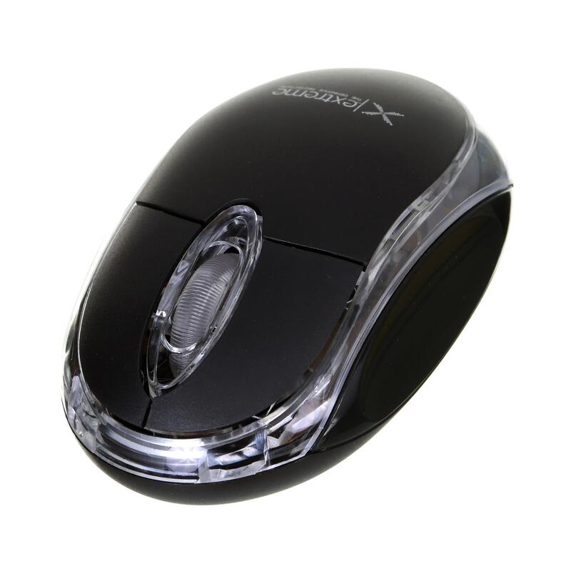 Extreme Xm105k Raton Ambidiestro Rf Inalámbrico Óptico 1000 Dpi