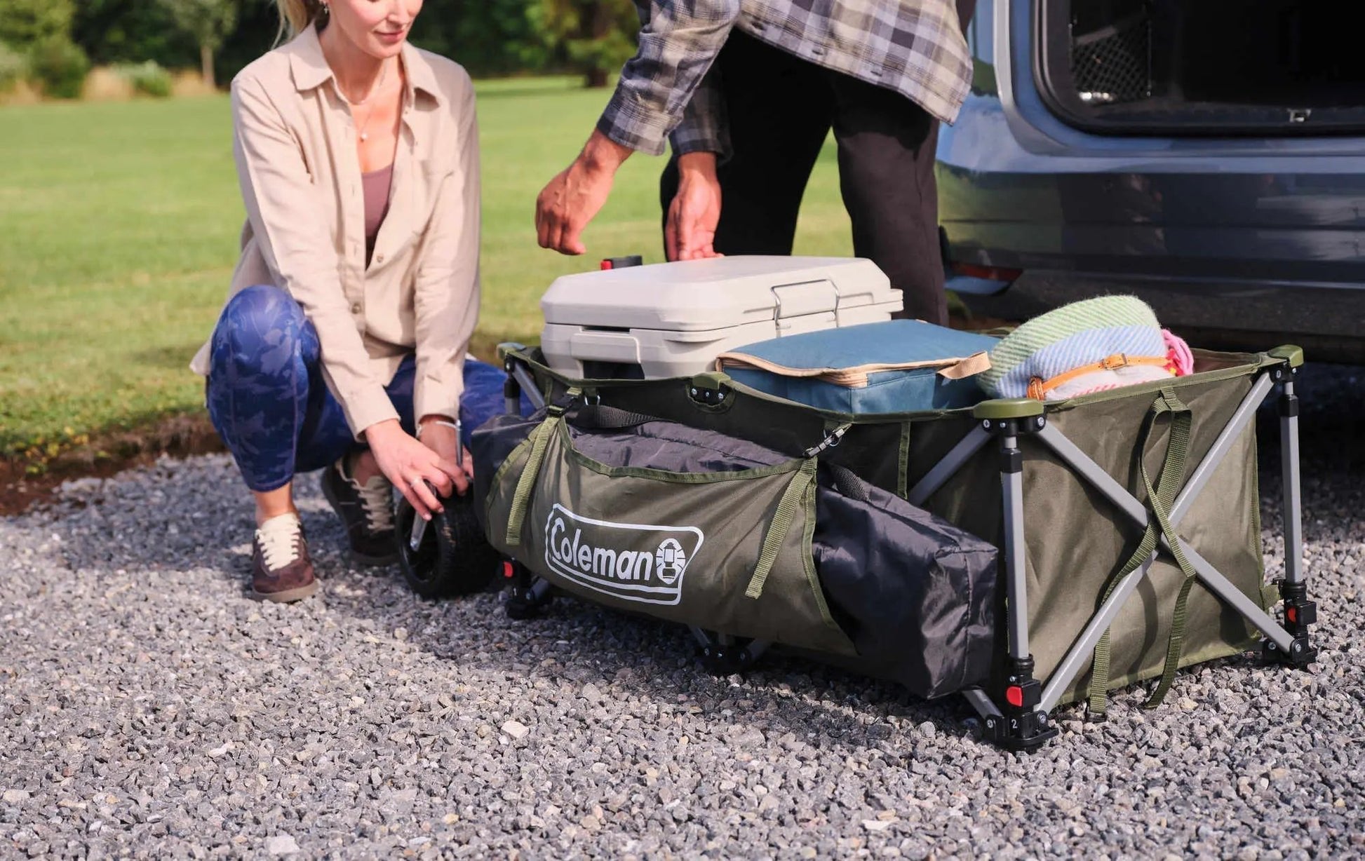 Coleman Ultimate Terrain Bollerwagen (Olivverde, Faltbat) 2226531