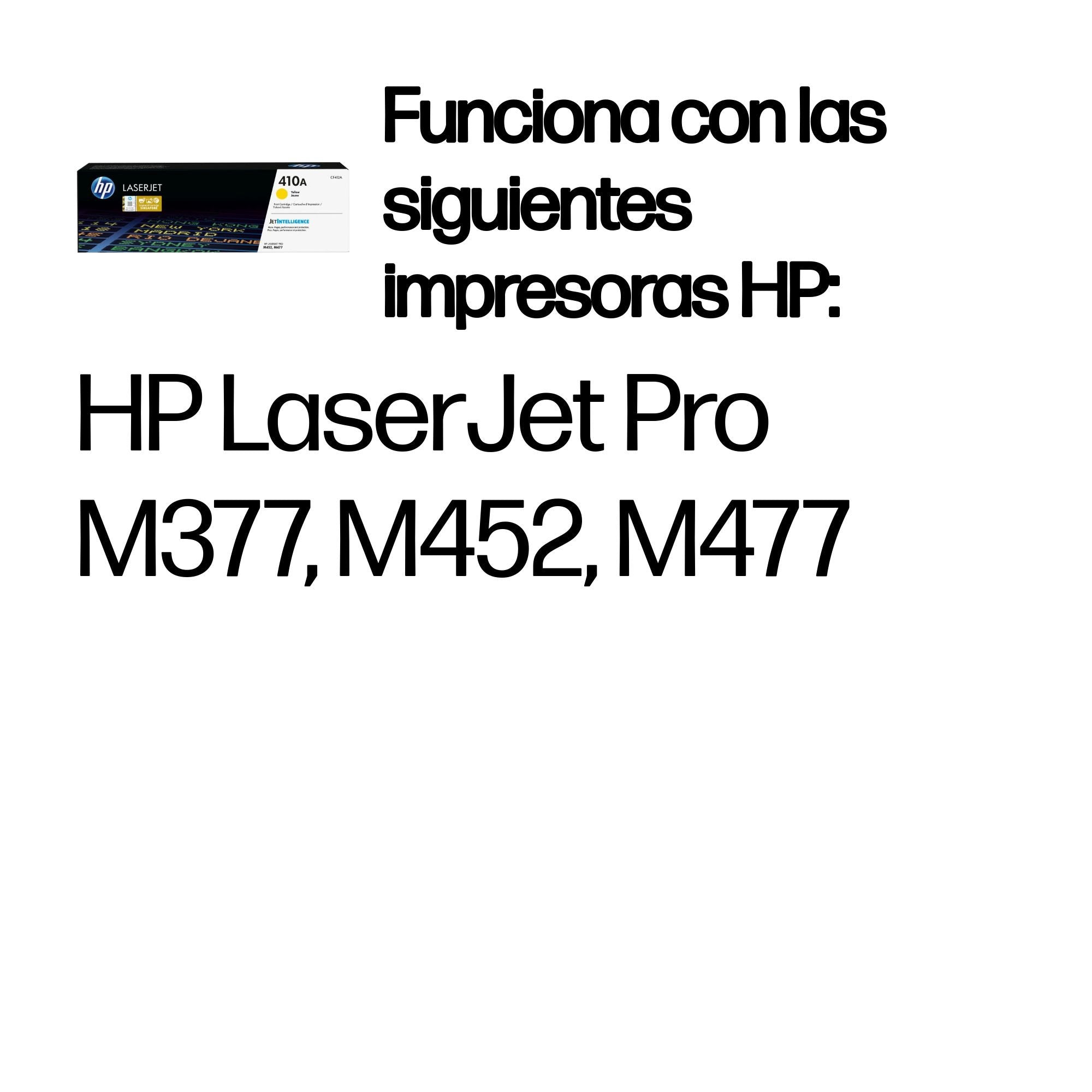 EAN 0888793807521 - HP 410A Yellow Original LaserJet Toner Cartridge cartucho de tóner 1 pieza(s) imagen 2