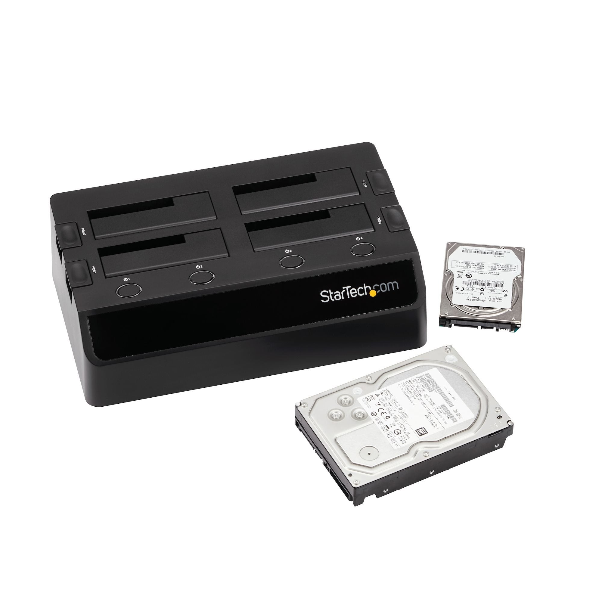 EAN 0065030857932 - StarTech.com SDOCK4U33 base de conexión para disco duro USB 3.2 Gen 1 (3.1 Gen 1) Type-B Negro imagen 4