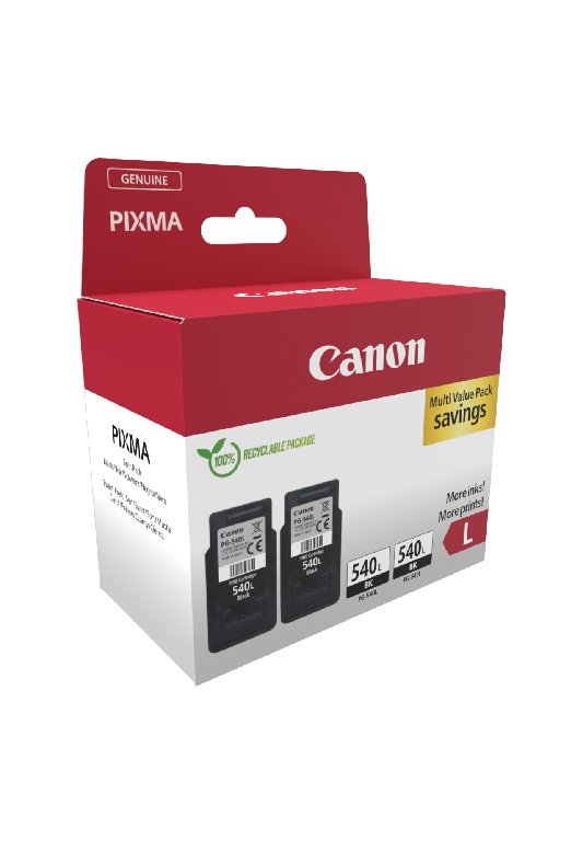 Tinta Canon Multipack Negro Pg-540l Twin 5224b020 300 Copias