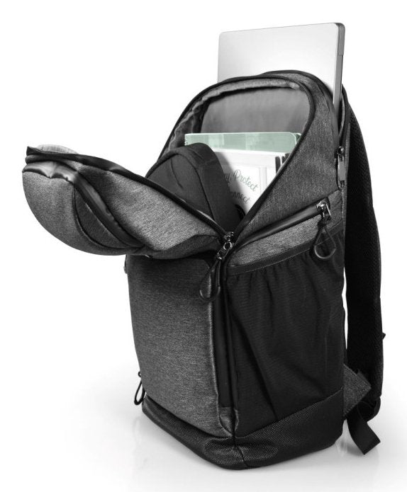 Mochila Port Designs 170401 16" Negro, Gris