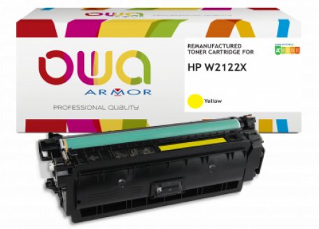 Owa Toner Compatible Con Hp W2122x Amarillo (10.000 S.)