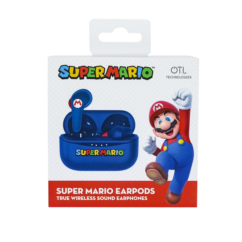 Auriculares Inalambricos Blue Super Mario Nintendo