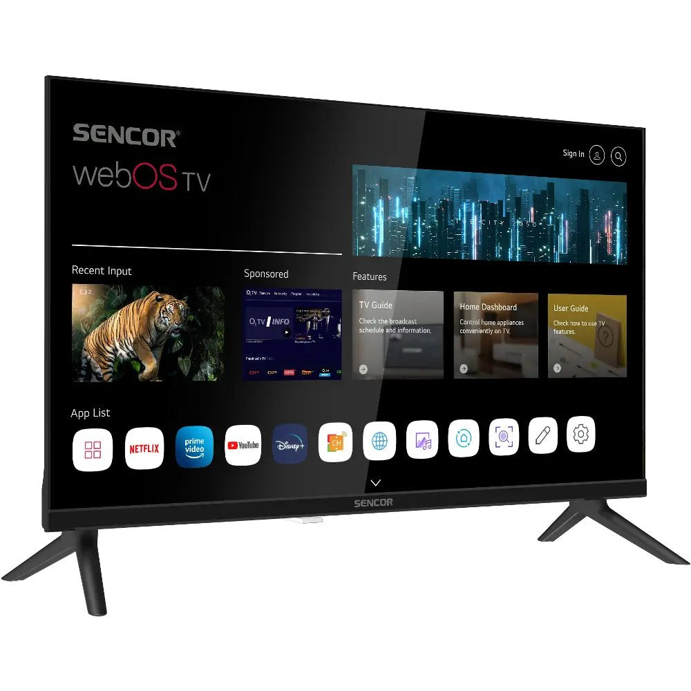 EAN 8590669383696 - Sencor SLE 24S803B Televisor 61 cm (24") HD Smart TV Wifi Negro 200 cd / m² imagen 2