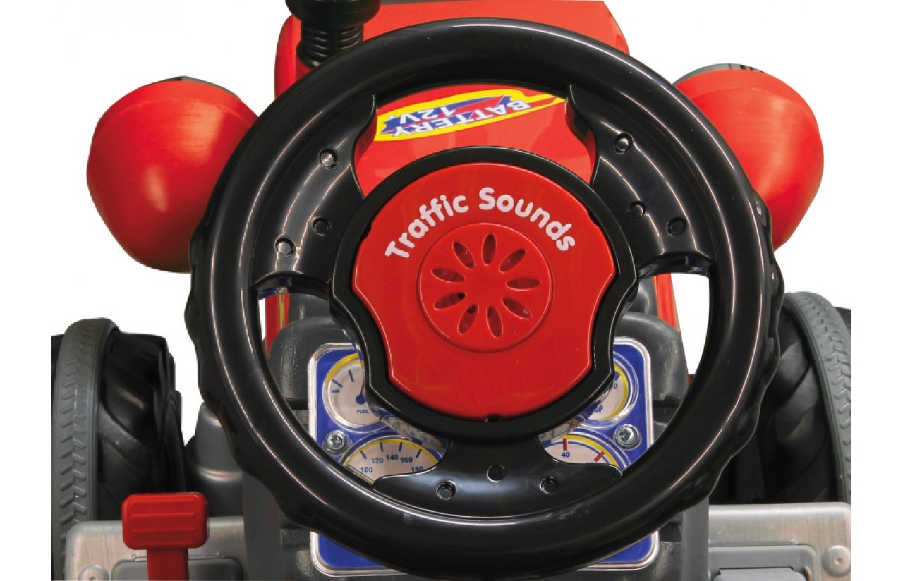 Jamara Ride-On Traktor Power Drag Rojo12v 3+