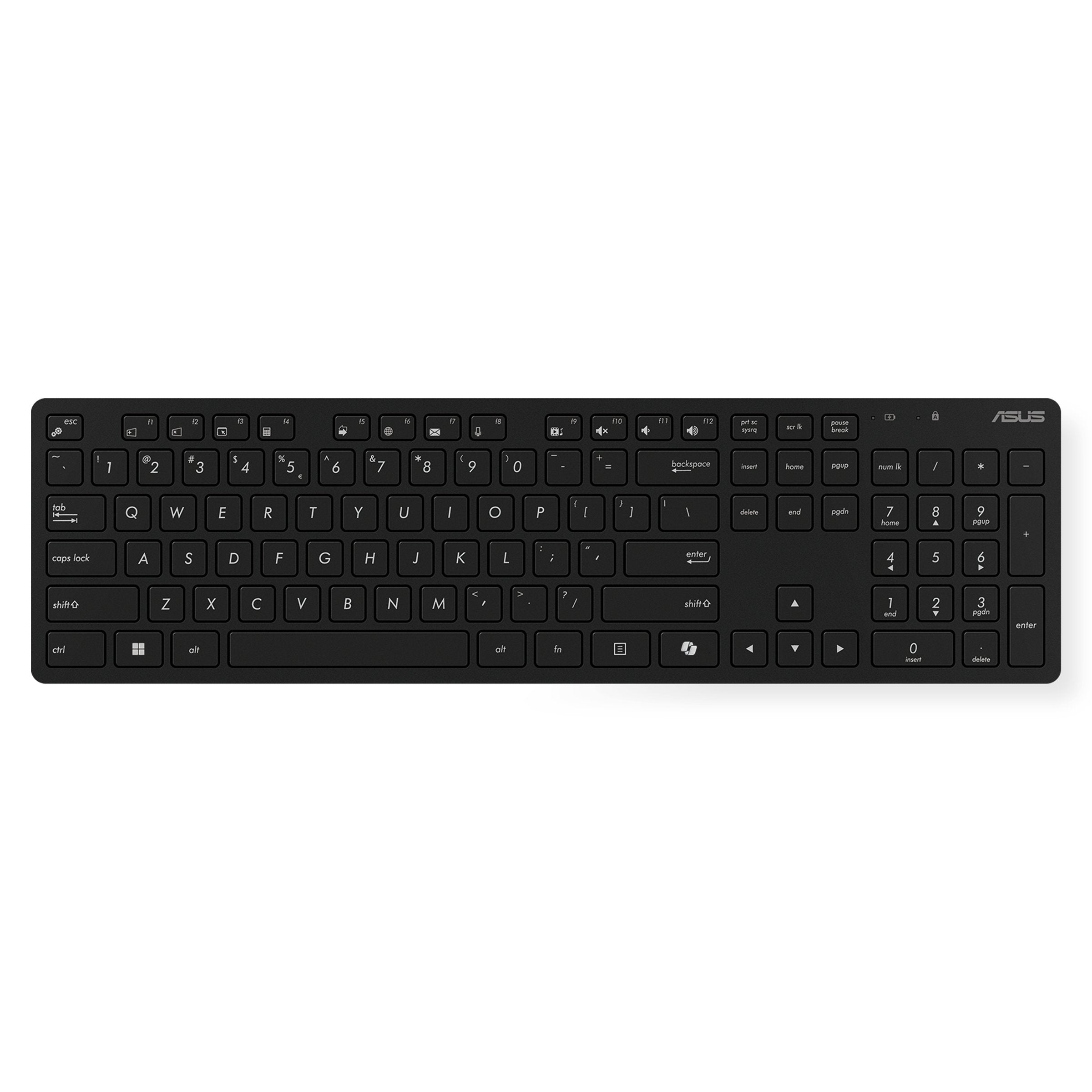 Asus W5000 Wireless Keyboard+Raton Dt. Copilot Layout Blk
