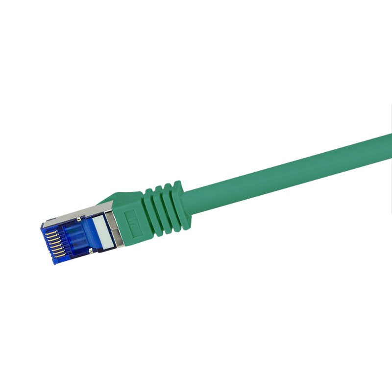 Logilink Cable De Red Ultraflex, Cat.6a, S Ftp, Verde, 0,5 M