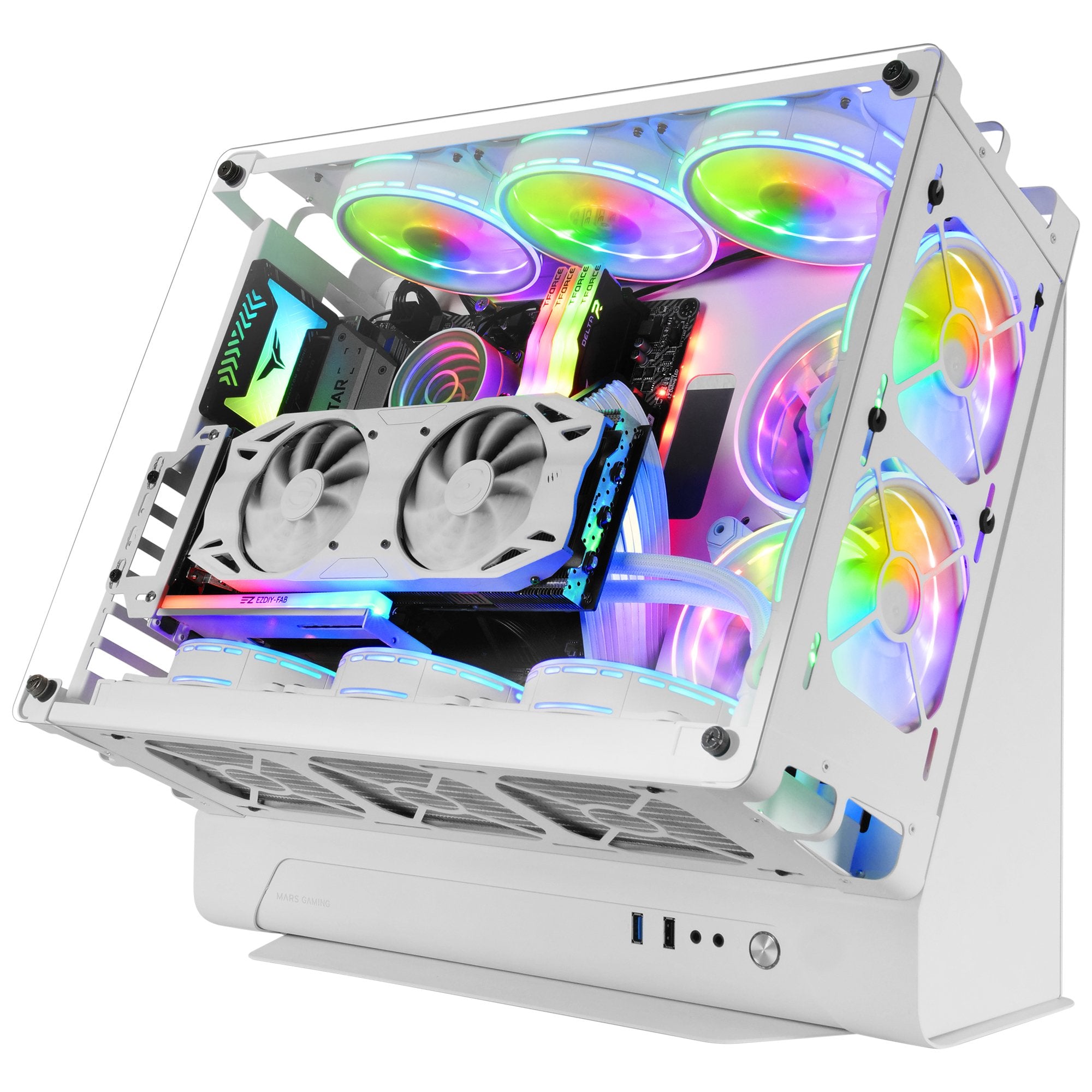 EAN 8435693100171 - Mars Gaming MCBW carcasa de ordenador Torre imagen 1