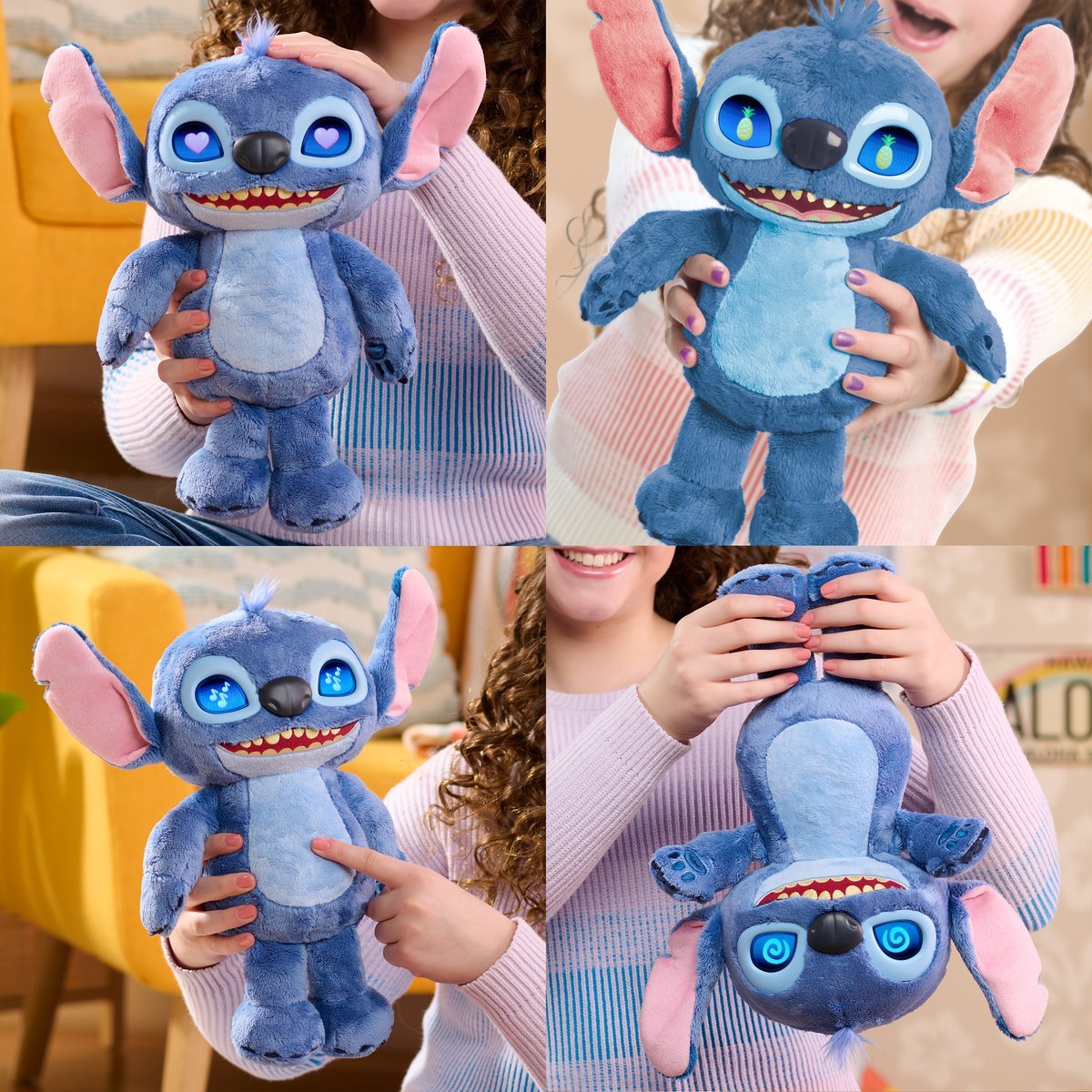 Peluche Interactivo Stitch Disney 30cm