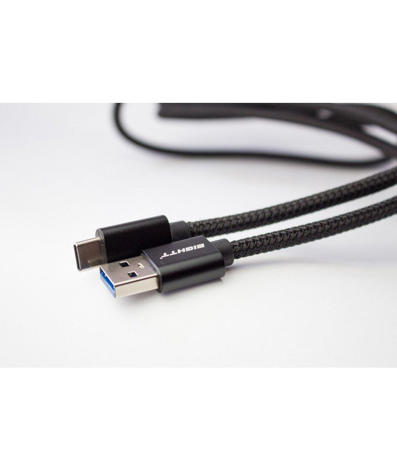 EAN 8425402168790 - Eightt ECT-3B-PVC cable USB USB 3.2 Gen 1 (3.1 Gen 1) 1 m USB A USB C Negro imagen 3