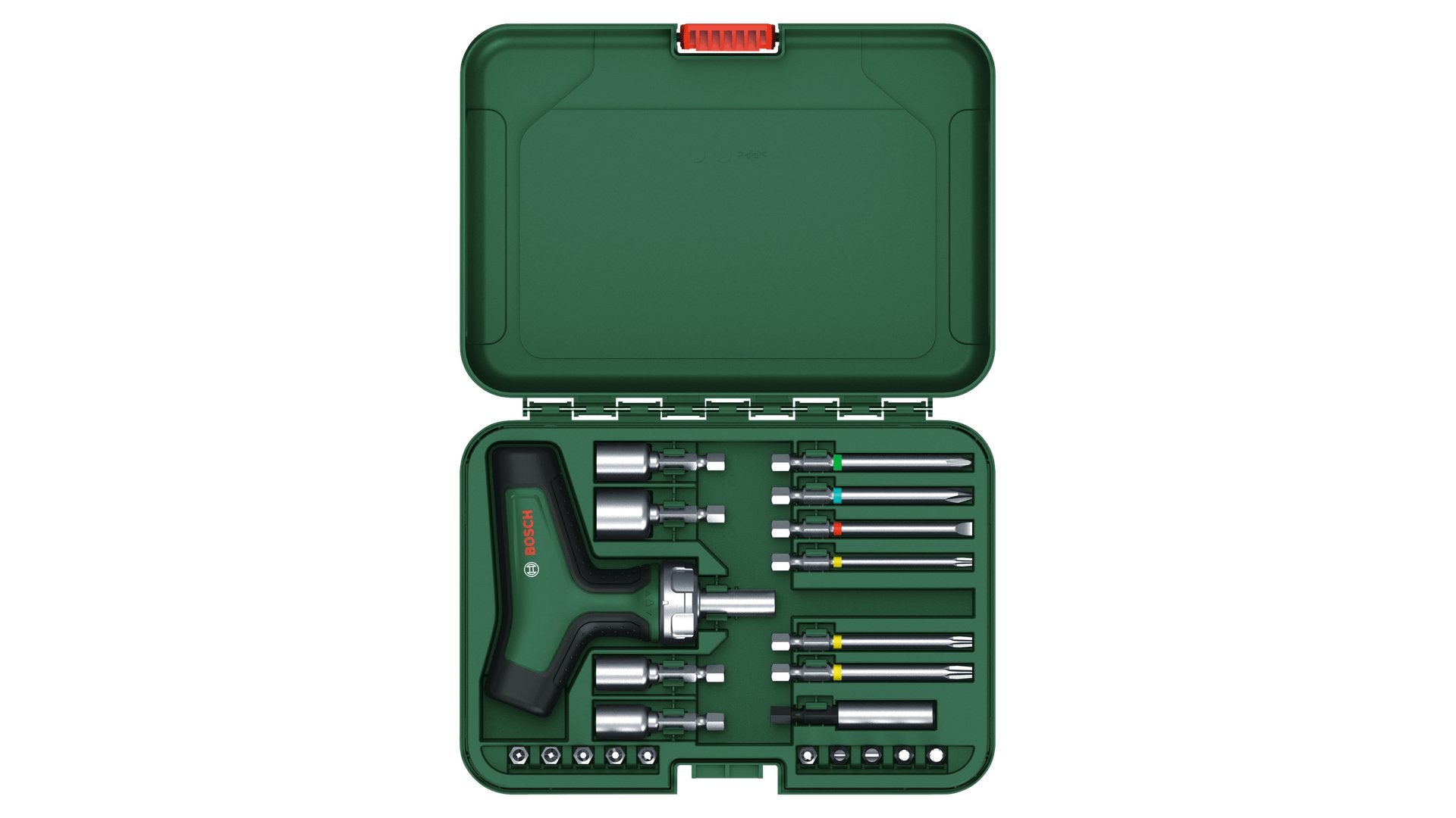 Bosch Heimwerken & Garten 1600a02z9t, Conjuntos De Bits Verde/Negro