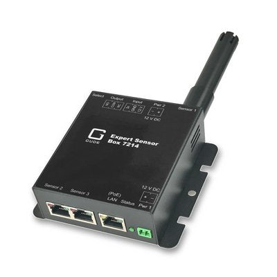 Gude 721411 Expert Lan-Sensor Fr Temperatur Y I O-Monitoring, Poe