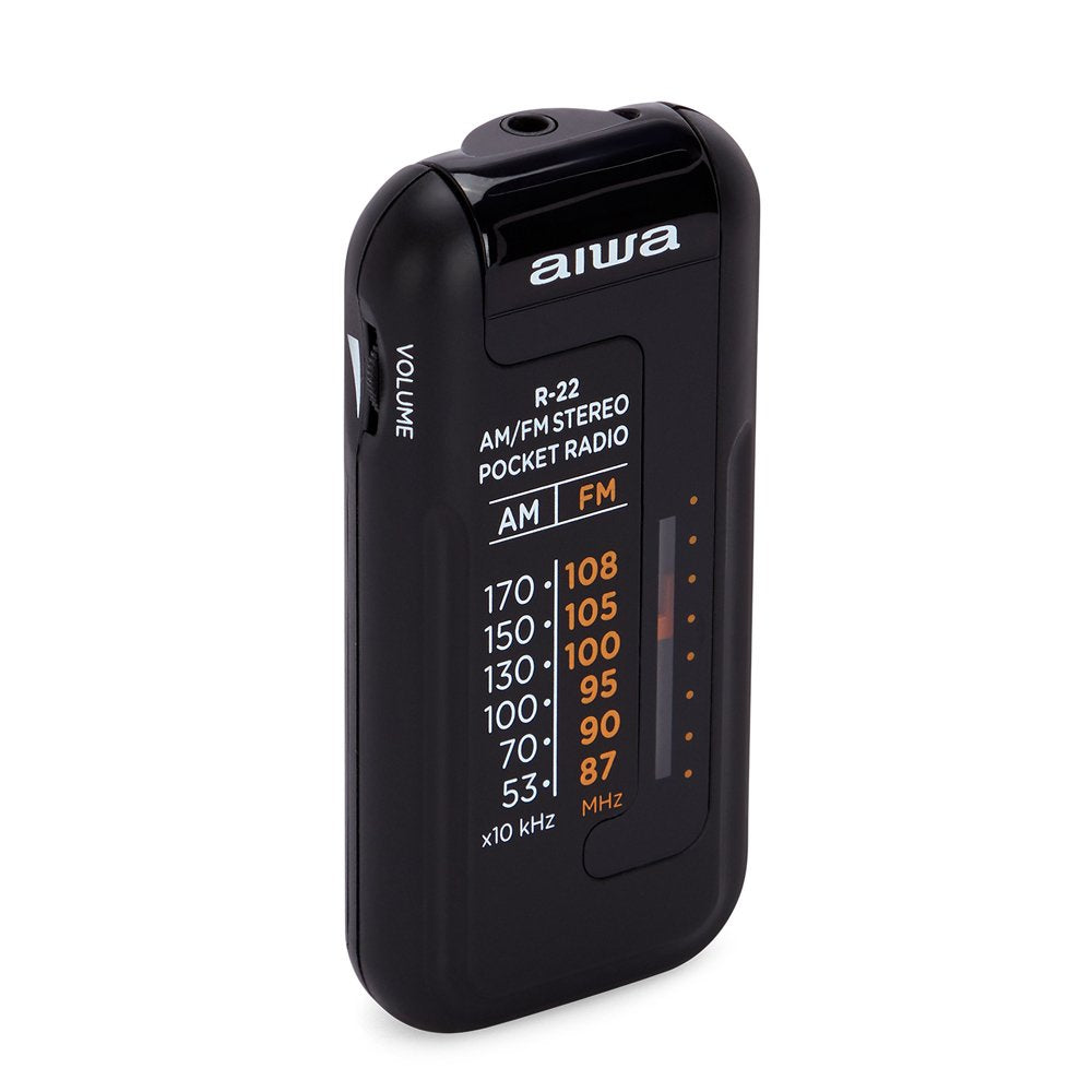 EAN 8435256896930 - Aiwa R-22BK radio Personal Analógica Negro imagen 3