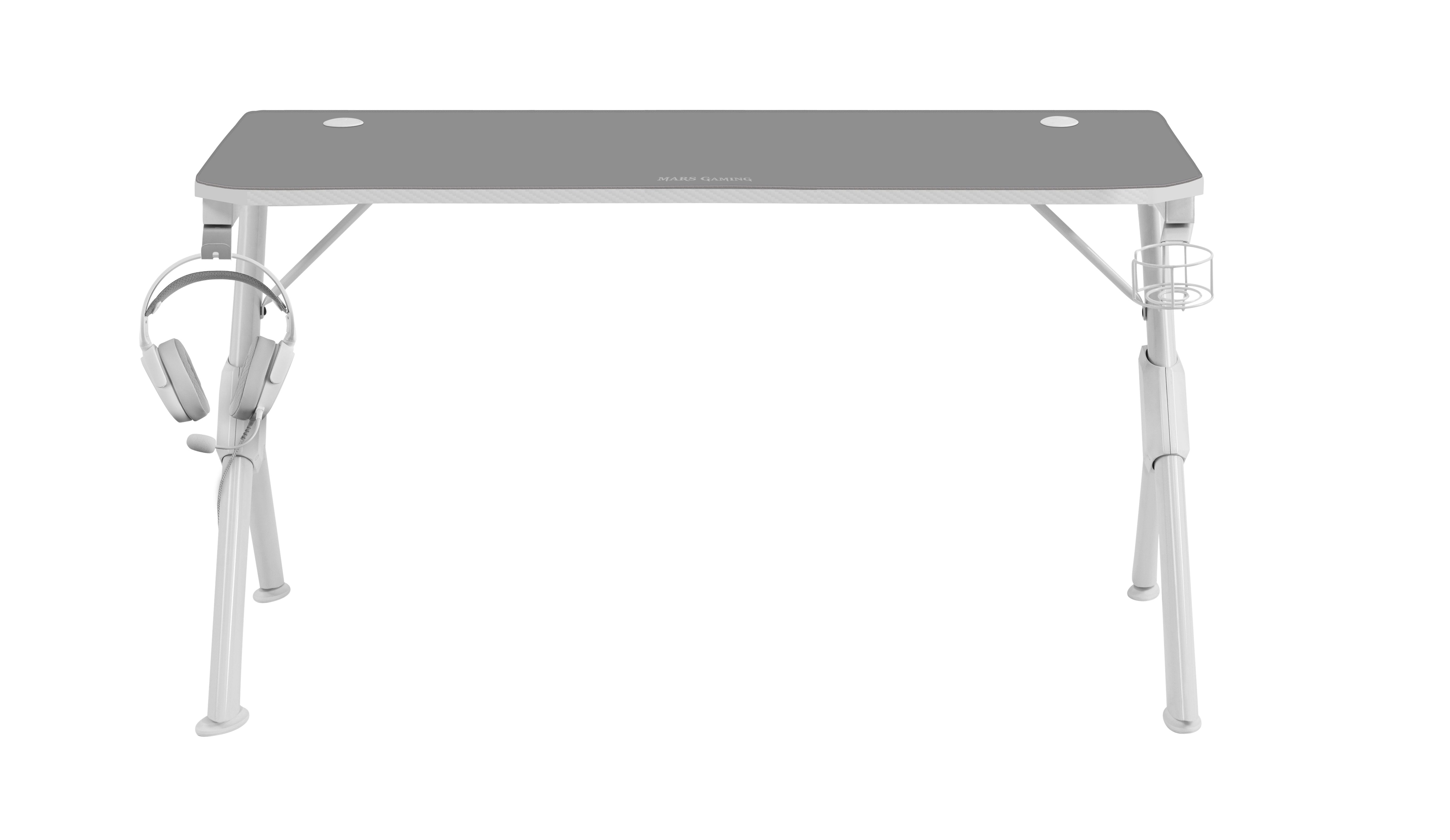 EAN 8437023094044 - Mars Gaming MGD140W escritorio para ordenador Gris, Blanco imagen 3