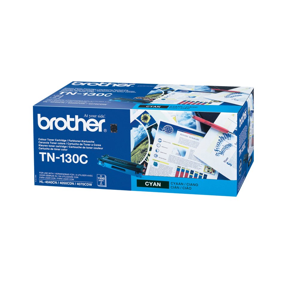EAN 4977766648103 - Brother TN-130C cartucho de tóner 1 pieza(s) Original Cian imagen 2