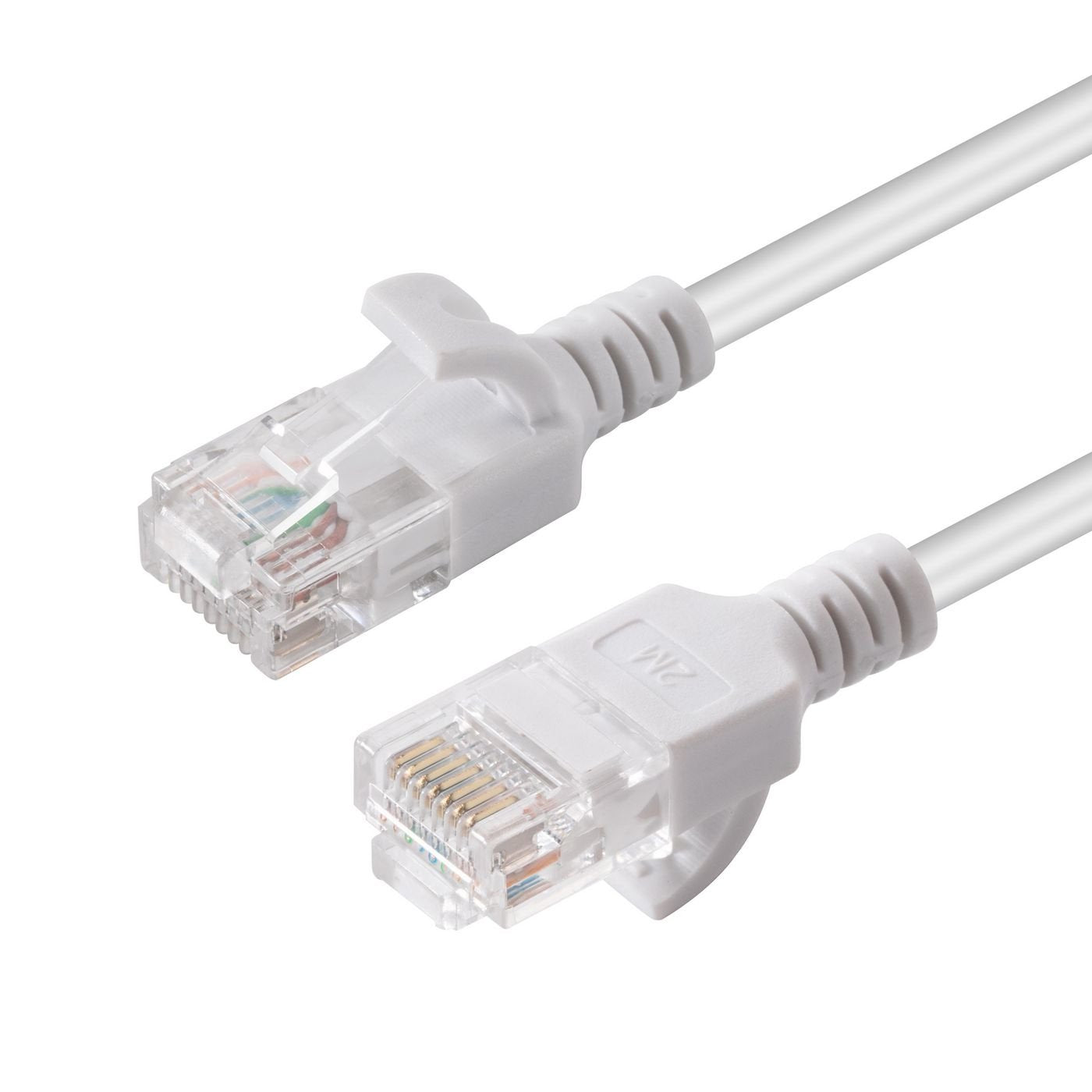 EAN 5704174042723 - Microconnect V-UTP6A02W-SLIM cable de red Blanco 2 m Cat6a U/UTP (UTP) imagen 1